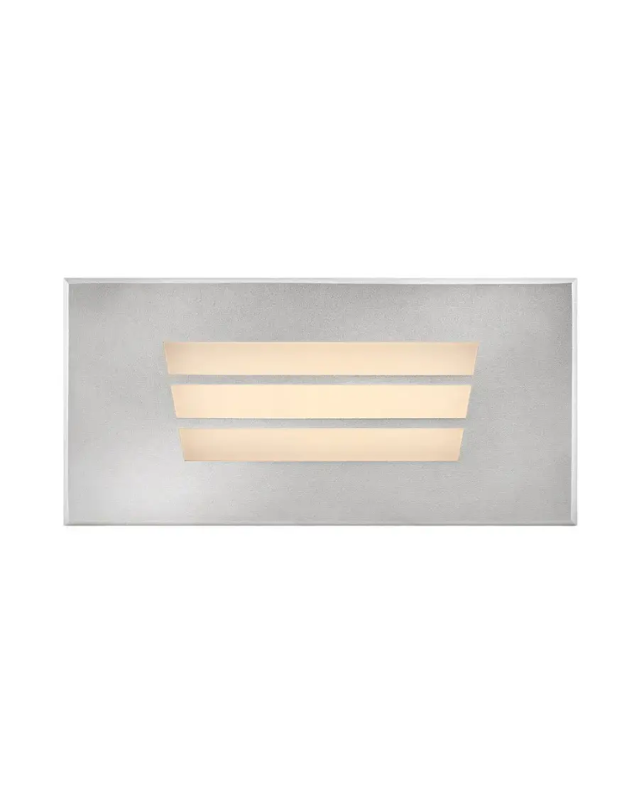 Sparta Dash LED Brick Light in Stainless Steel