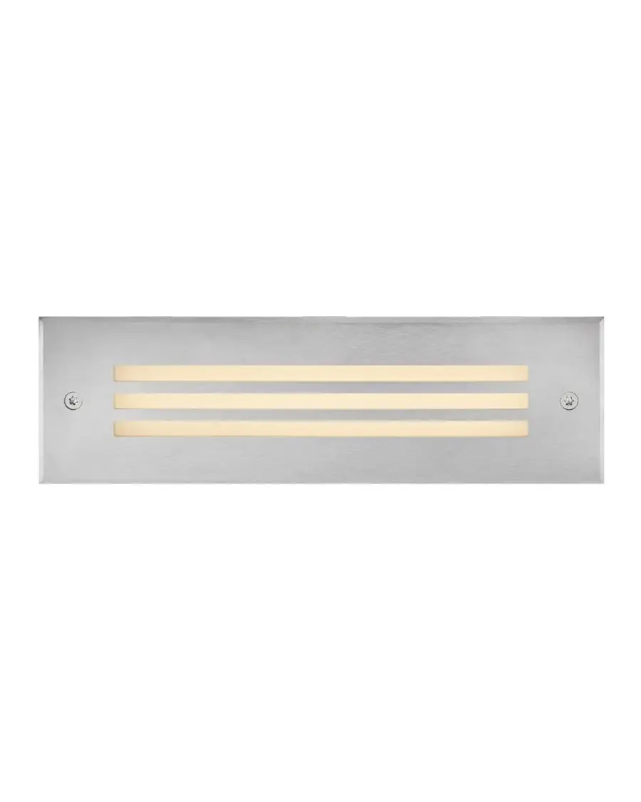 Sparta Dash LED Brick Light in Stainless Steel