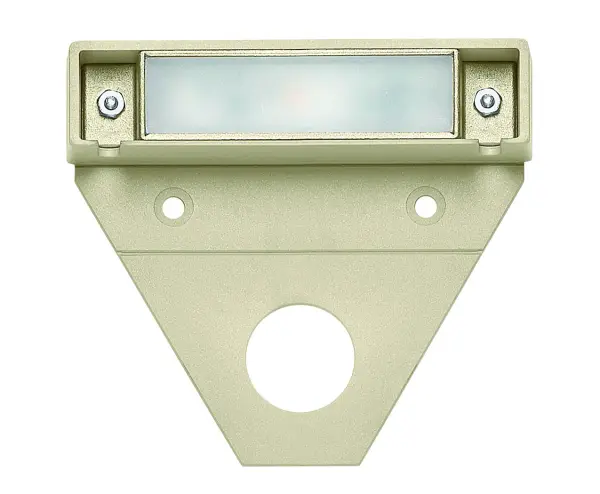 The Nuvi LED Deck Sconce delivers efficient 12V horizontal illumination in a remarkably compact profile. Its durable vinyl alloy construction and wet-rated design make it ideal for outdoor deck and step lighting applications.