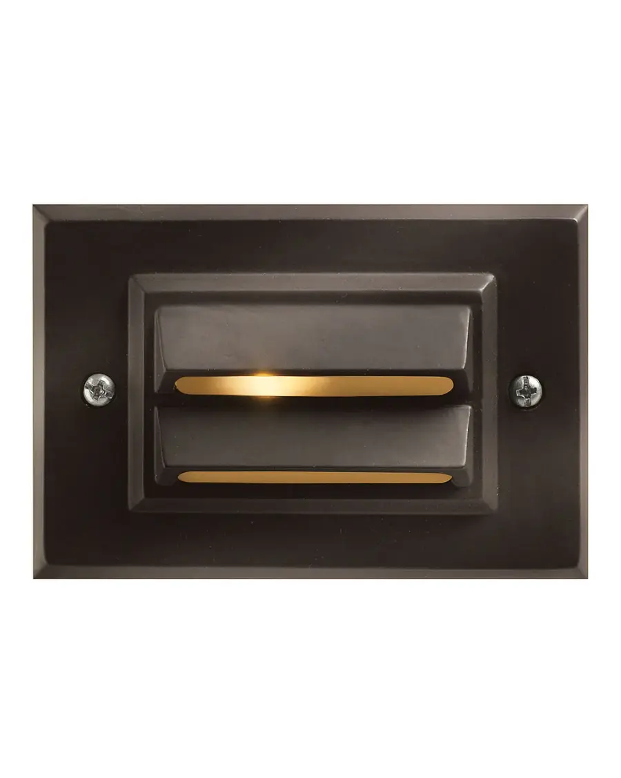 Brick and Deck LED Deck Sconce in Bronze
