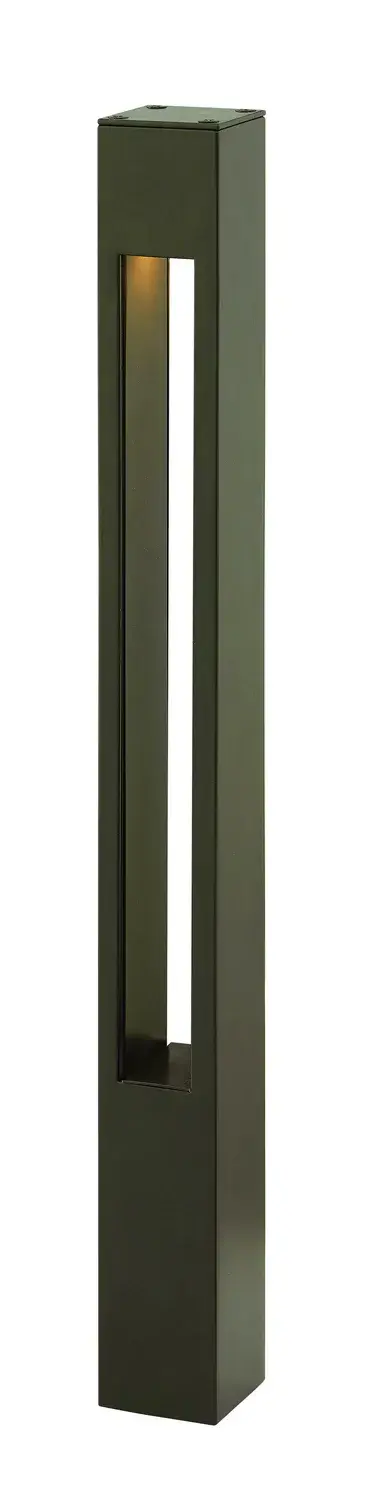The Atlantis LED Bollard delivers minimalist sophistication with clean lines and energy-efficient LED technology. Its compact 20-inch height and wet-rated aluminum construction make it ideal for pathway lighting in contemporary settings.