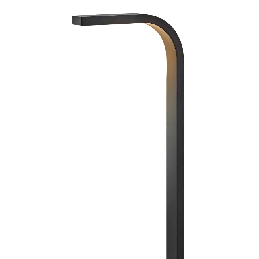 Rift LED Path Light in Black