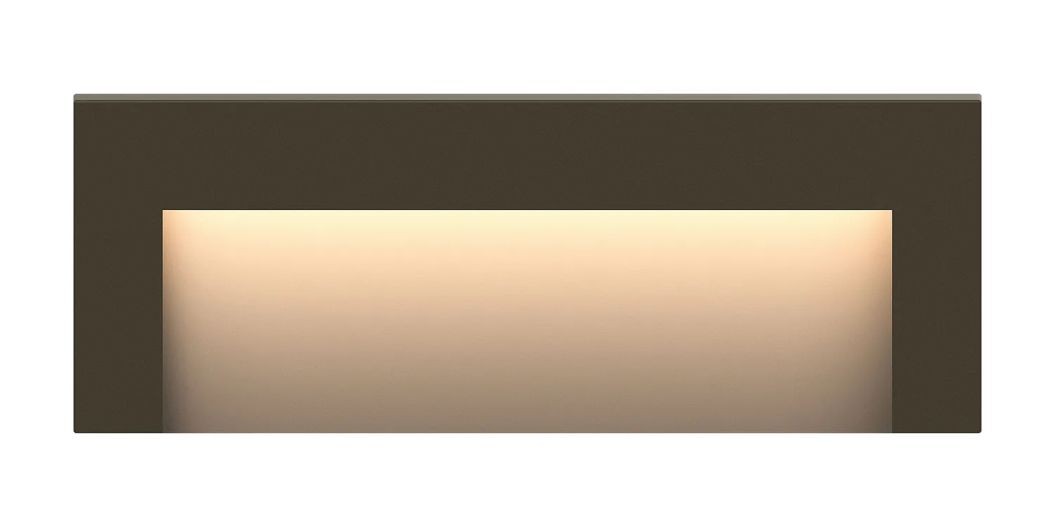 Taper LED Deck Sconce in Bronze