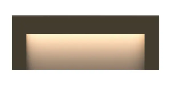Taper LED Deck Sconce in Bronze