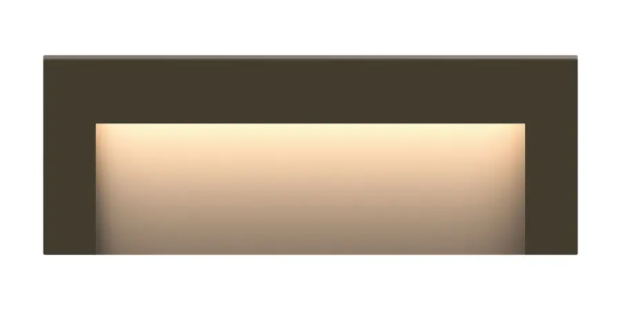 Taper LED Deck Sconce in Bronze