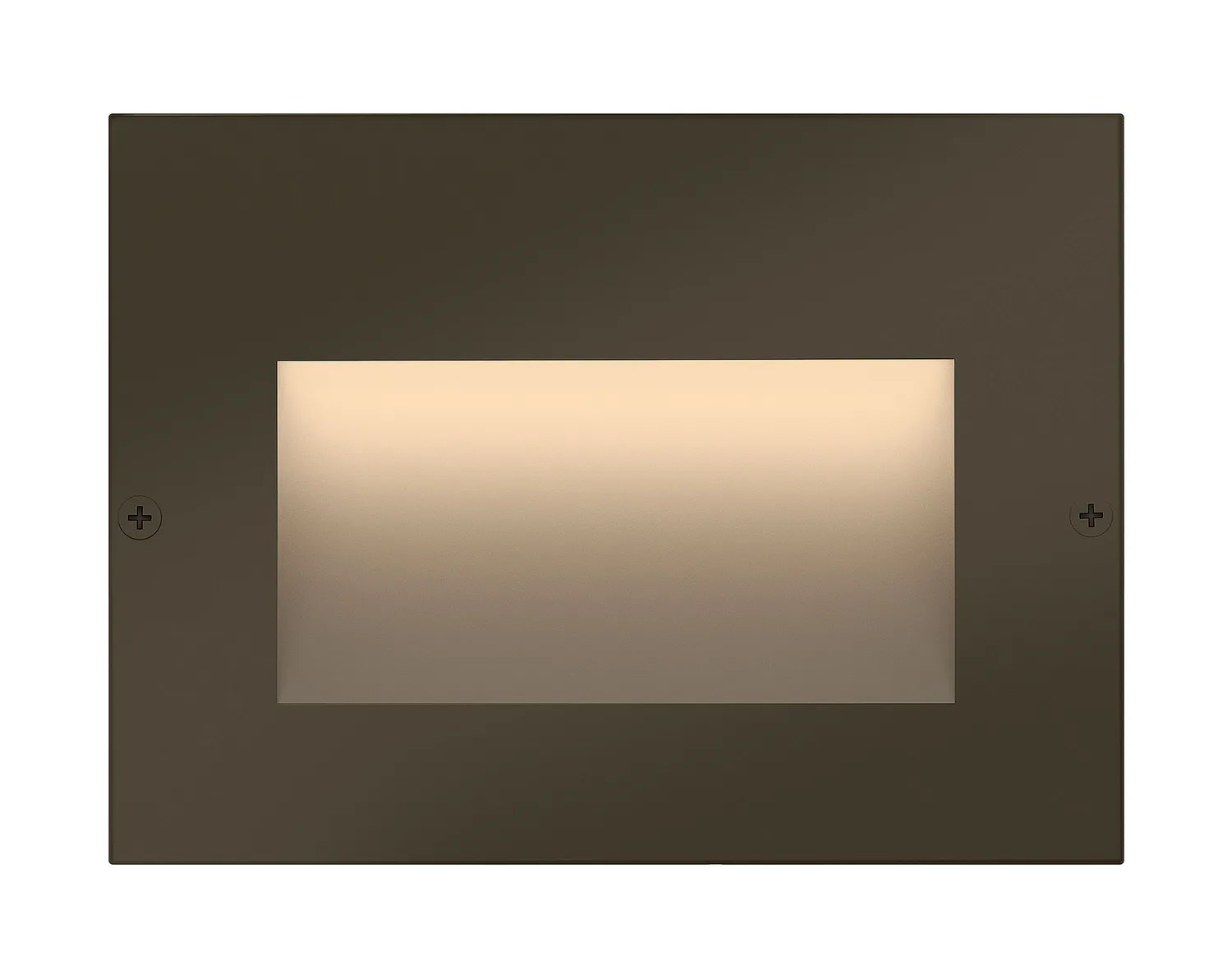 Taper LED Step Light in Bronze