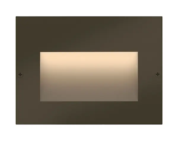 Taper LED Step Light in Bronze