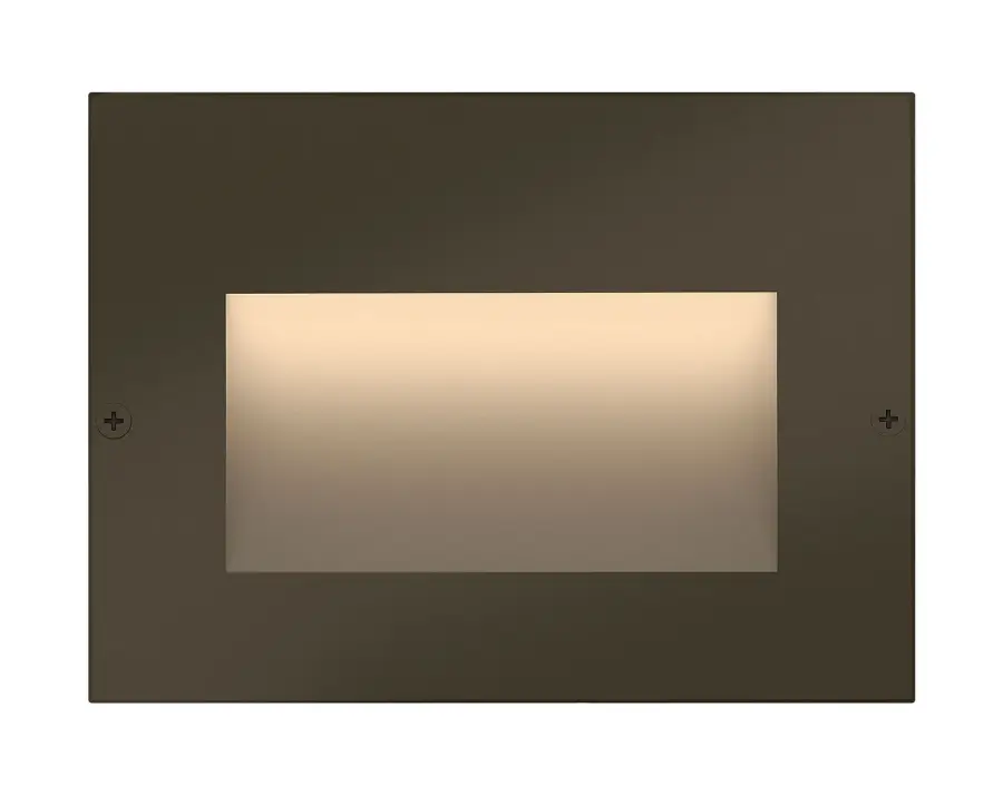 Taper LED Step Light in Bronze