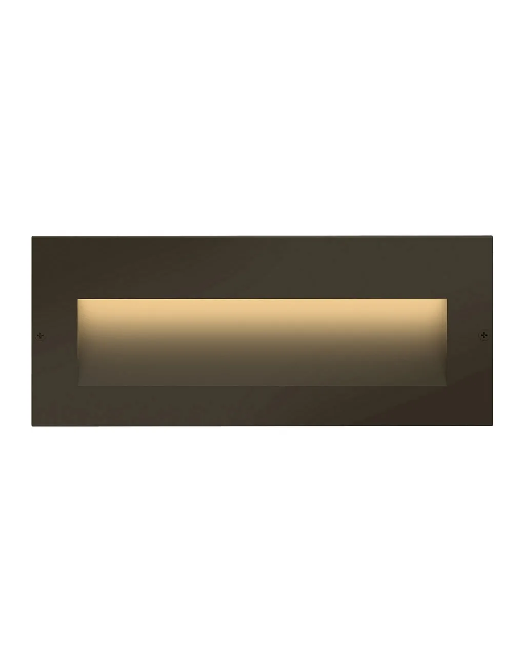 Taper LED Step Light in Bronze