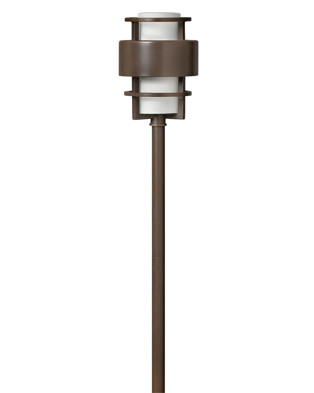 Saturn LED Path Light in Metro Bronze