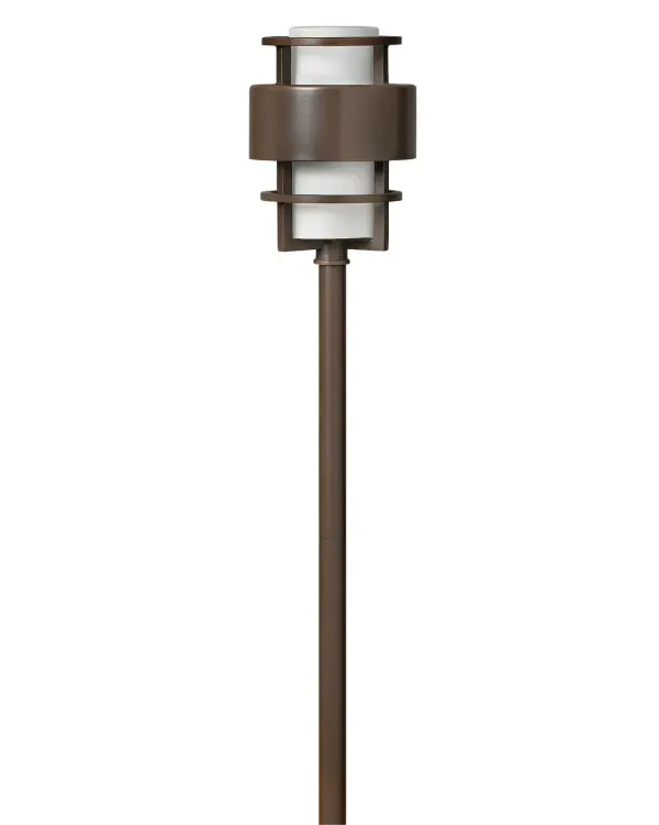 Saturn LED Path Light in Metro Bronze