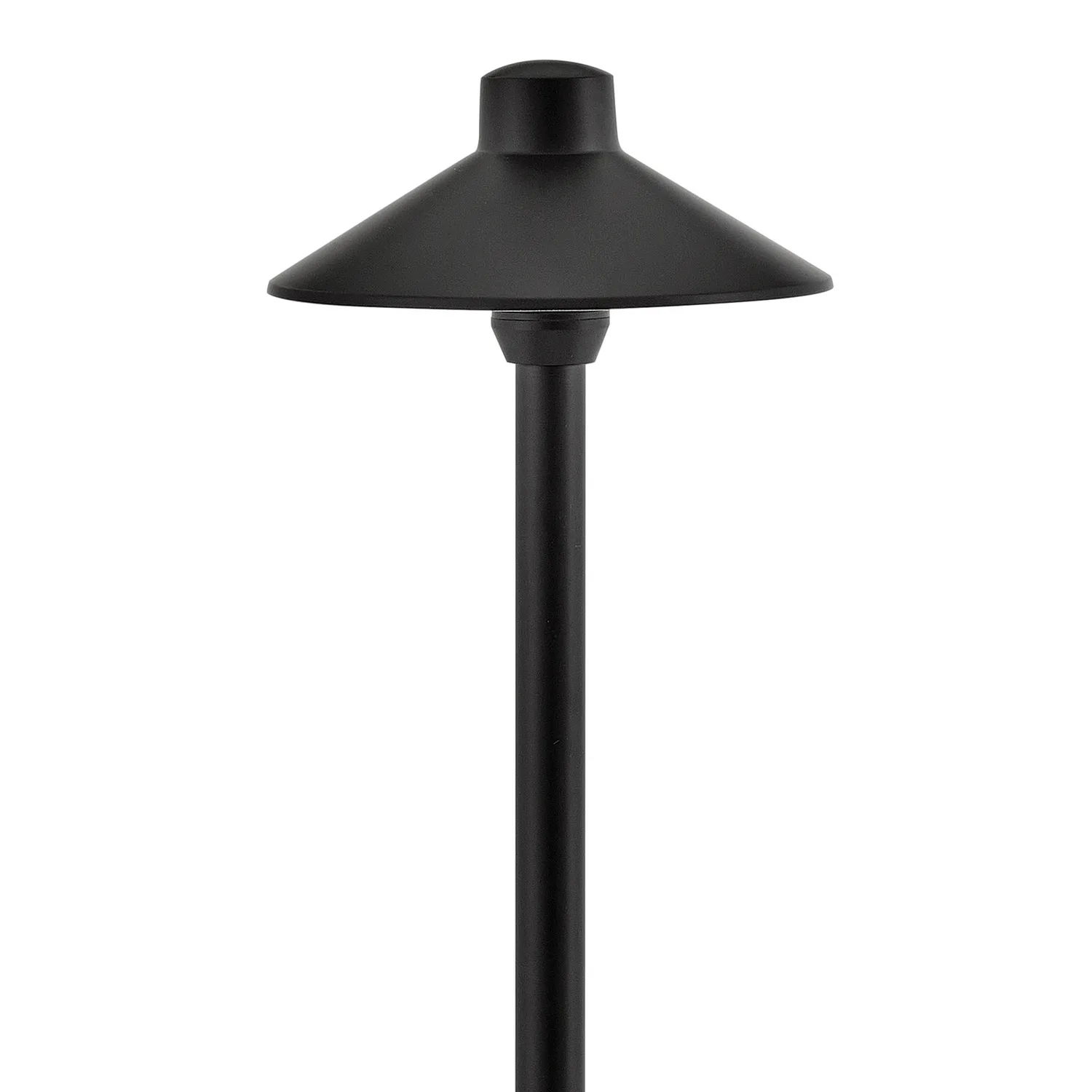 Hardy Island Large Standard Path Light in Satin Black Brass