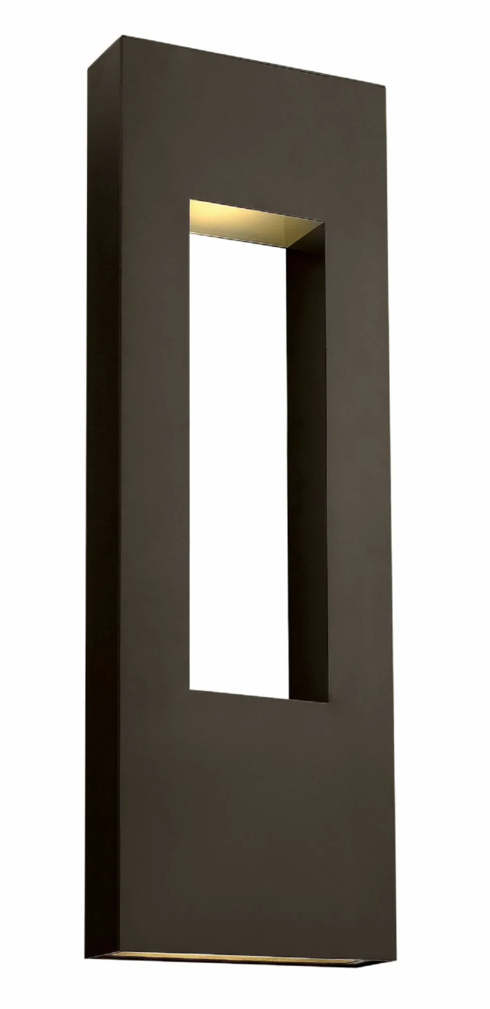 Atlantis LED Outdoor Wall Sconce in Bronze