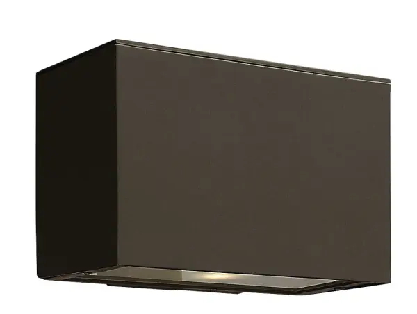 The Atlantis LED wall sconce delivers minimalist sophistication with bold, clean lines perfect for modern architecture. Its integrated LED provides energy-efficient illumination with exceptional color rendering, while wet-rated construction ensures reliable outdoor performance.