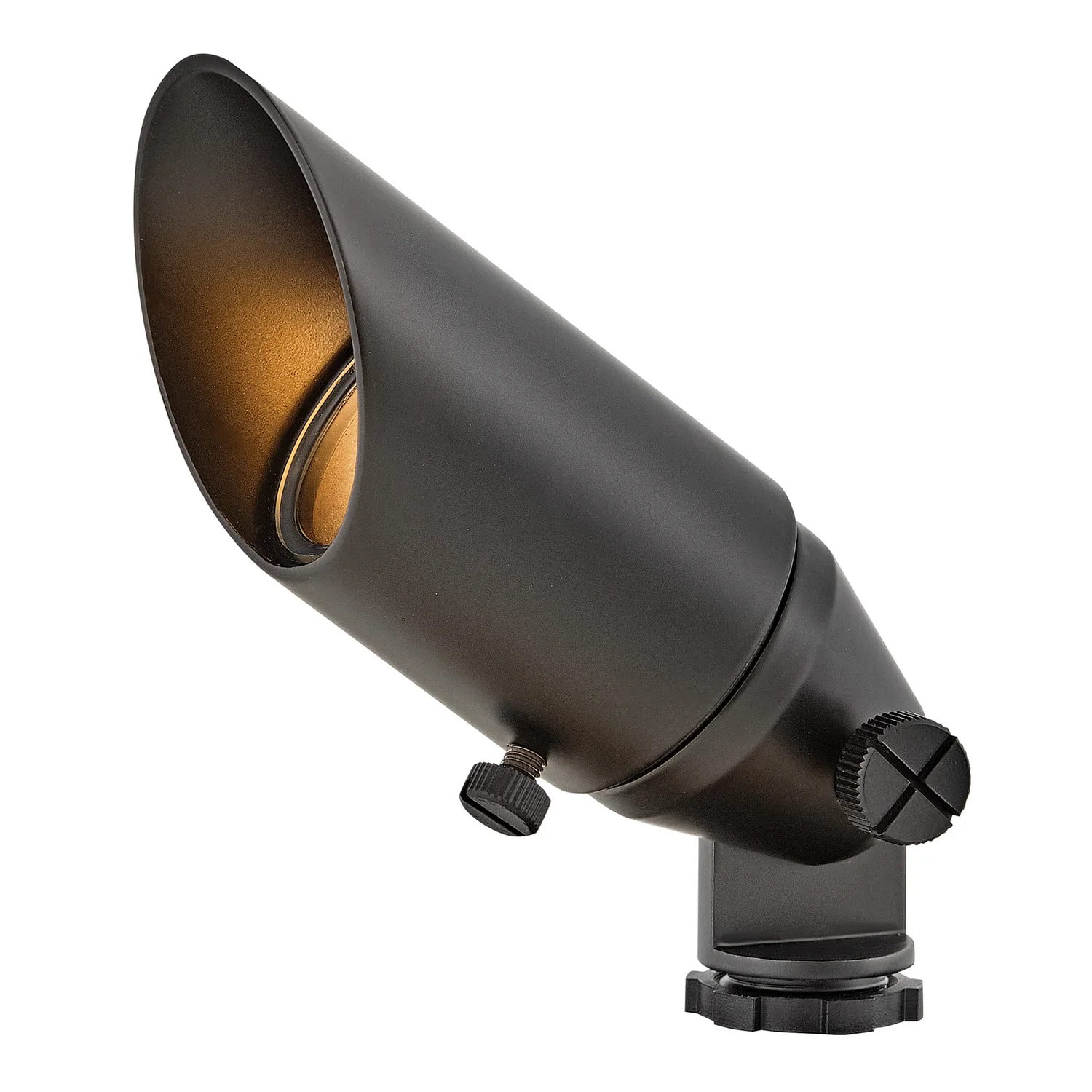 Hardy Island LED Accent Spot Light in Satin Black Brass