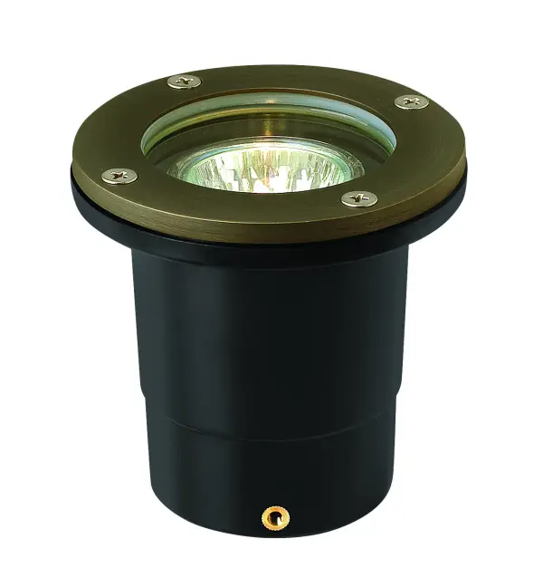 Hardy Island LED Well Light in Matte Bronze