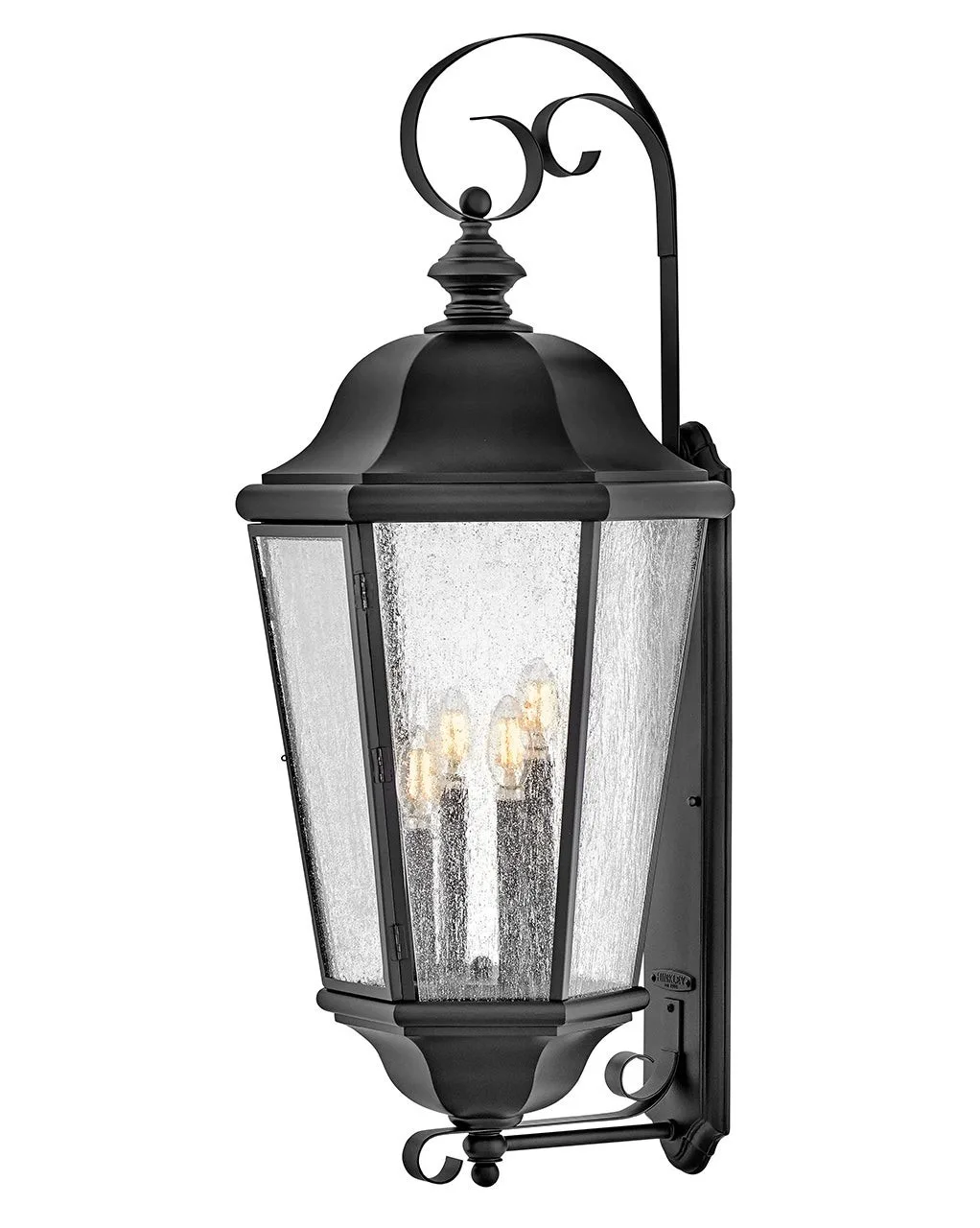 Edgewater LED Outdoor Wall Sconce in Black