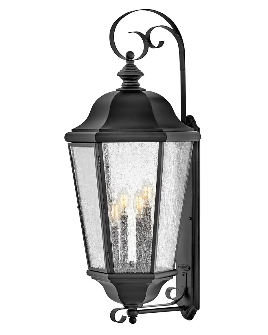 Edgewater LED Outdoor Wall Sconce in Black
