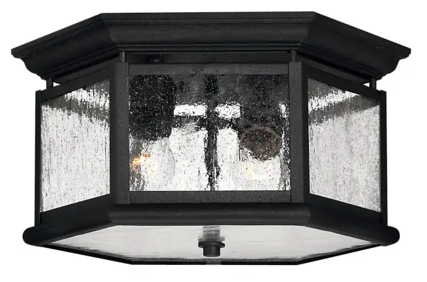 Edgewater LED Flush Mount in Black