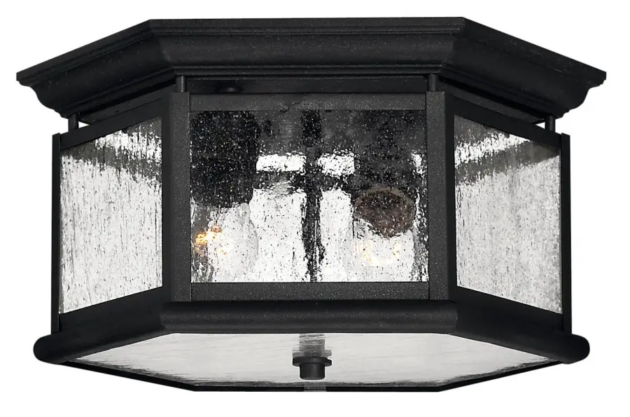 Edgewater LED Flush Mount in Black