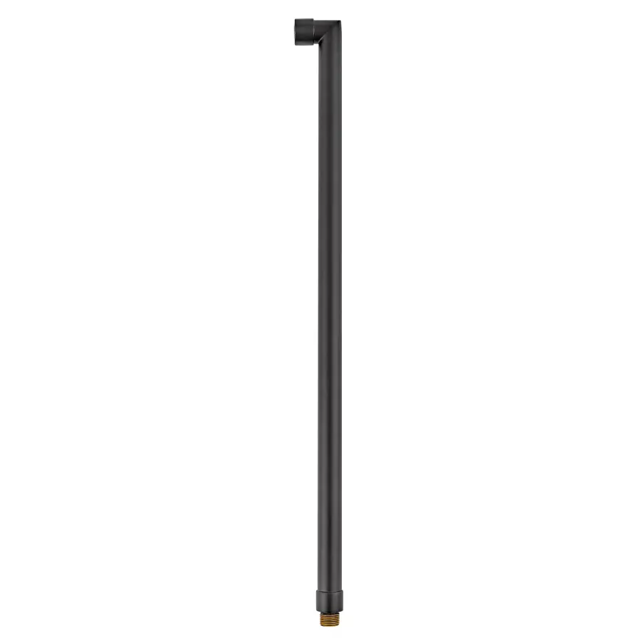 Hardy Island 90 Degree Mount Stem in Satin Black Brass