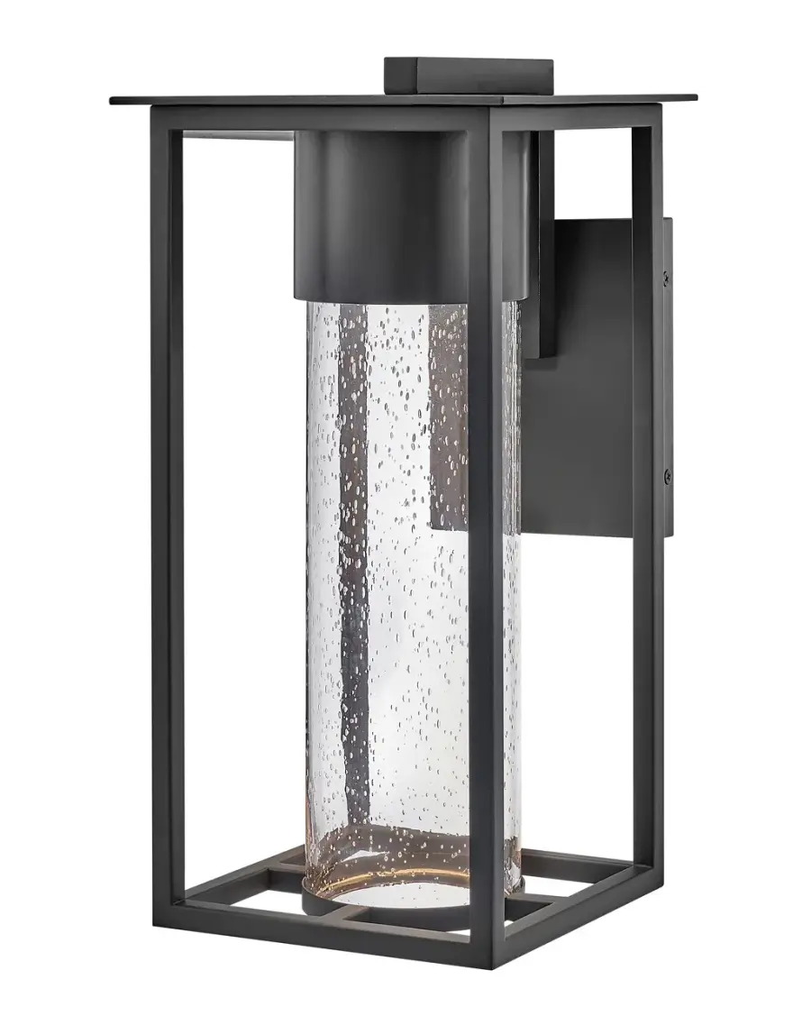 Coen LED Outdoor Wall Sconce in Black