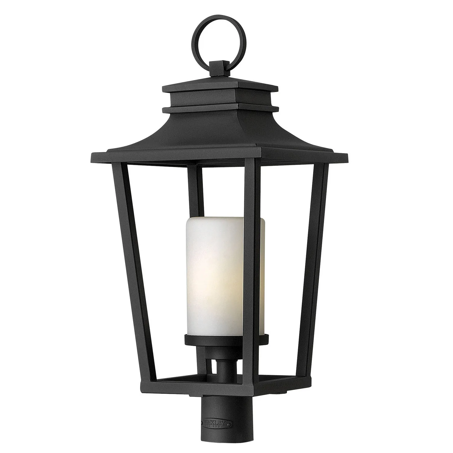 Sullivan LED Post Top or Pier Mount Lantern in Black