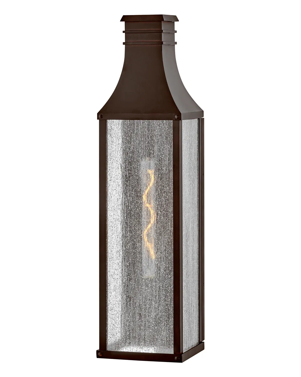 Beacon Hill LED Outdoor Wall Lantern in Blackened Copper