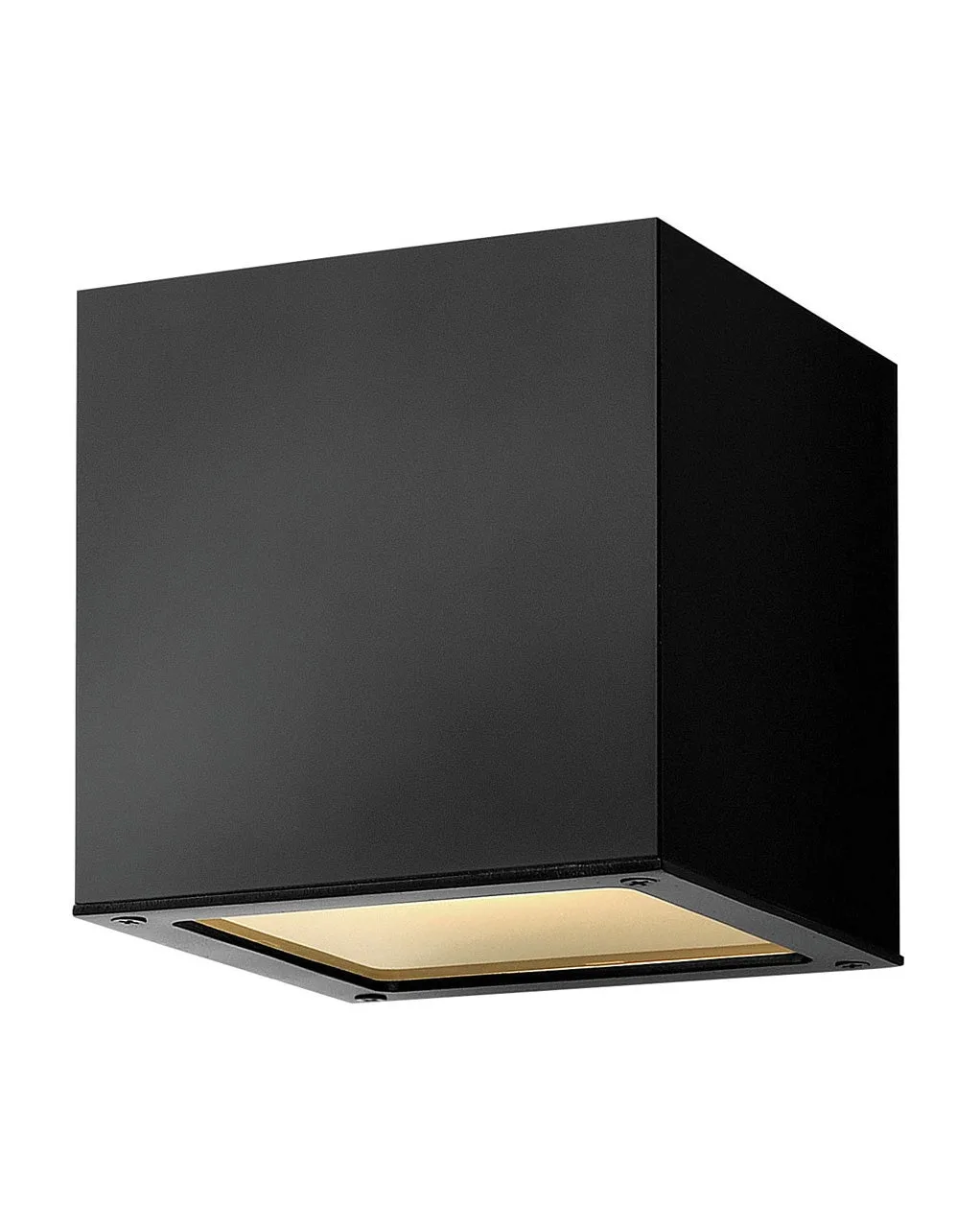 Kube LED Wall Mount in Satin Black