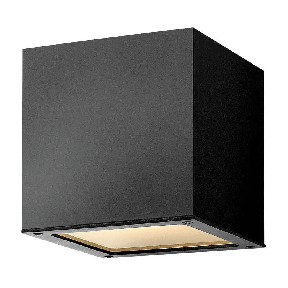 Kube LED Wall Mount in Satin Black