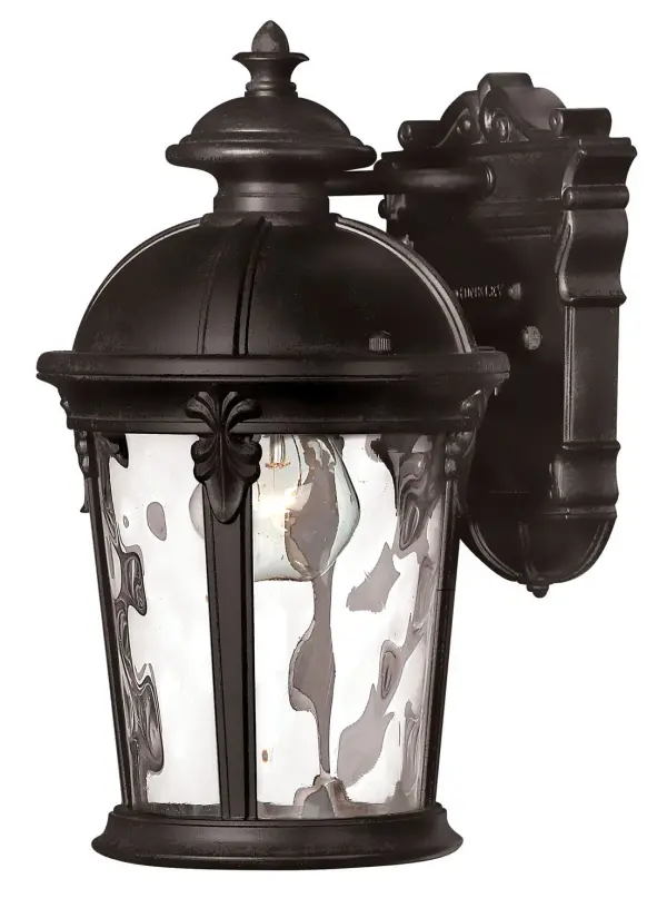 Windsor LED Outdoor Wall Sconce in Black