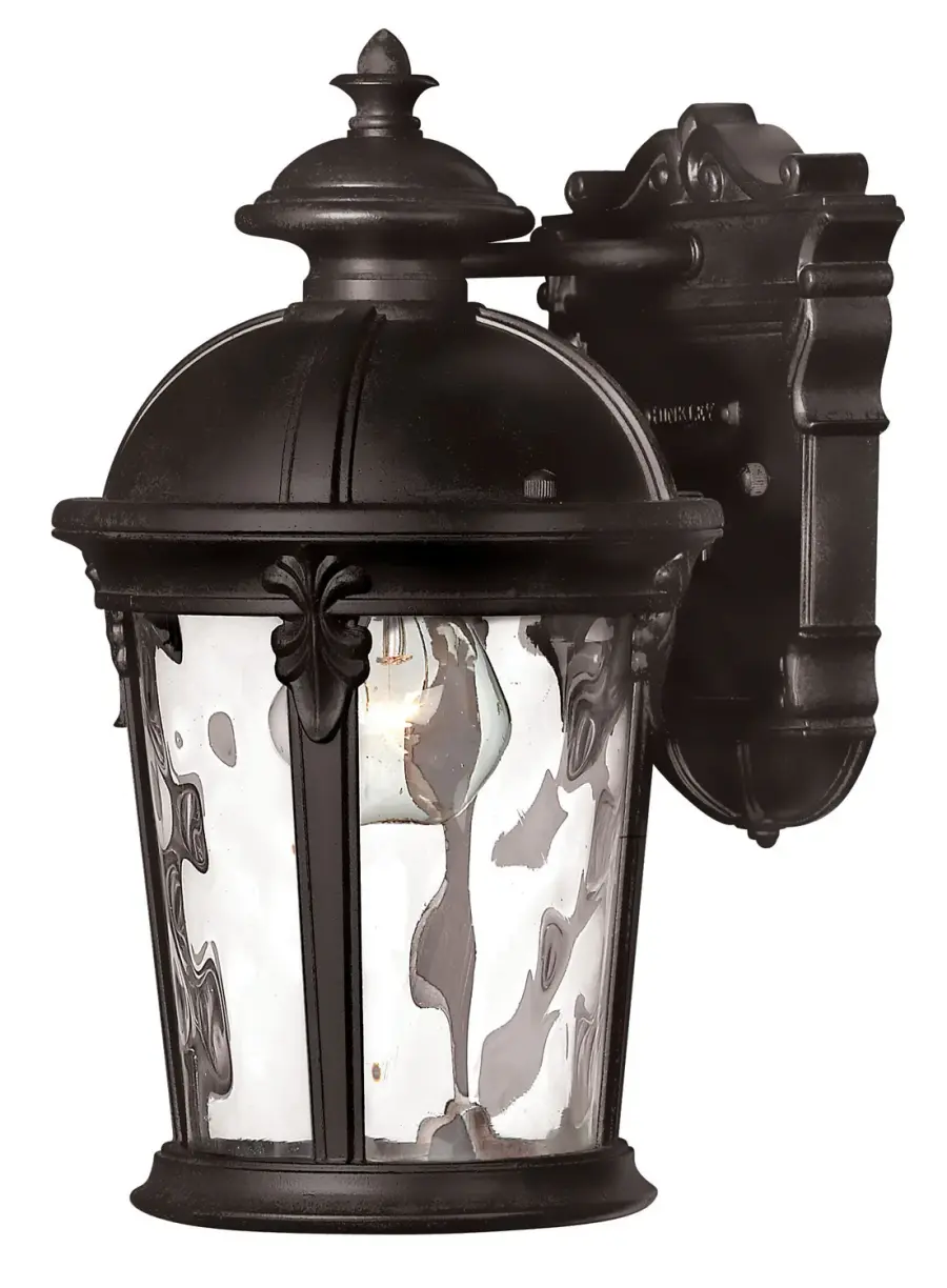 Windsor LED Outdoor Wall Sconce in Black