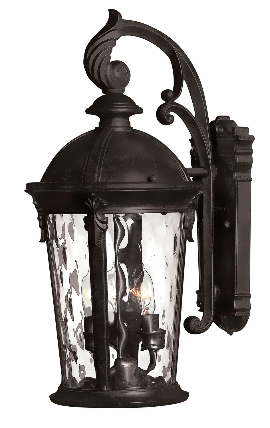 Windsor LED Outdoor Wall Sconce in Black