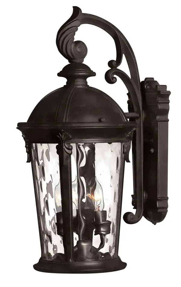 Windsor LED Outdoor Wall Sconce in Black