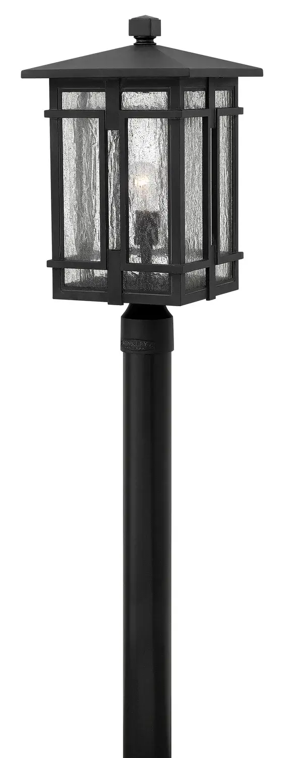 Tucker LED Post Top or Pier Mount Lantern in Museum Black