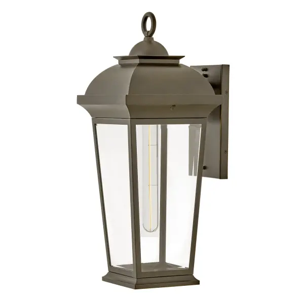 Hawthorne LED Wall Mount in Blackened Brass