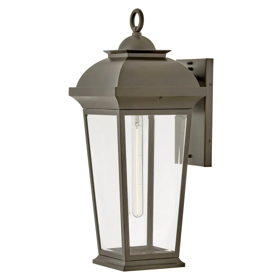 Hawthorne LED Wall Mount in Blackened Brass