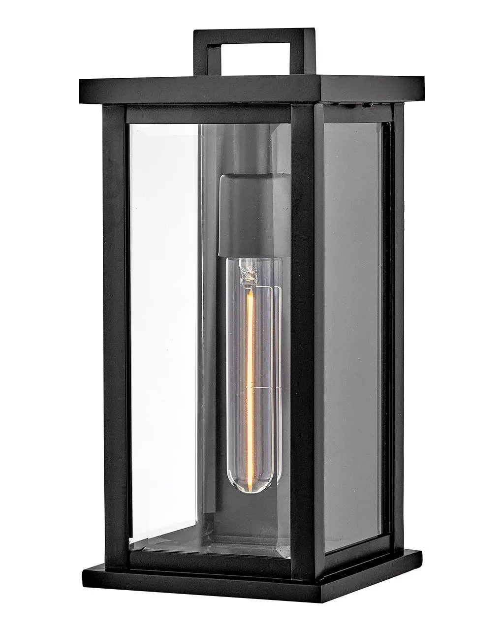 Weymouth LED Outdoor Wall Sconce in Black