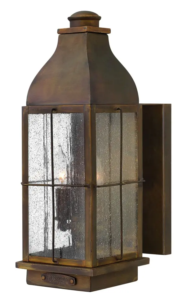 The Bingham LED Wall Mount captures turn-of-the-century gas light aesthetics with contemporary LED technology. Its compact size and wet-rated construction make it ideal for coastal and traditional exterior applications.