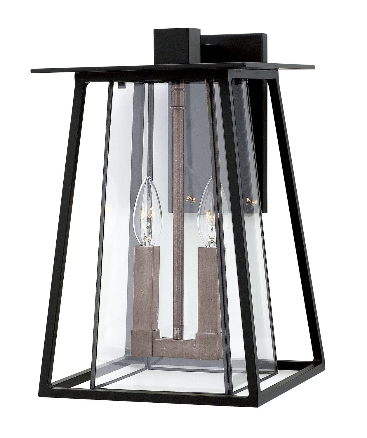 Walker LED Outdoor Wall Sconce in Black