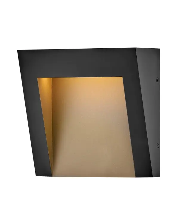 The Taper LED Wall Mount delivers minimalist sophistication with integrated LED technology and gradient downward illumination. Its compact 7-inch square profile and wet-rated construction make it ideal for modern outdoor applications.