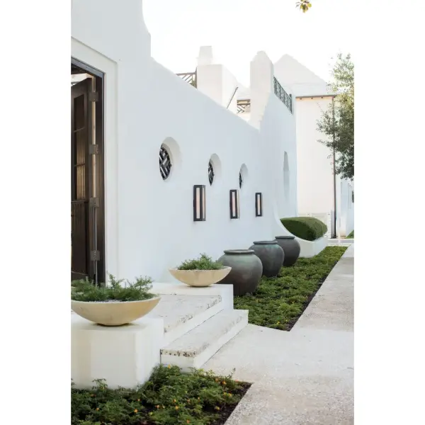 Dorian LED Outdoor Wall Sconce in Bronze - Image 4