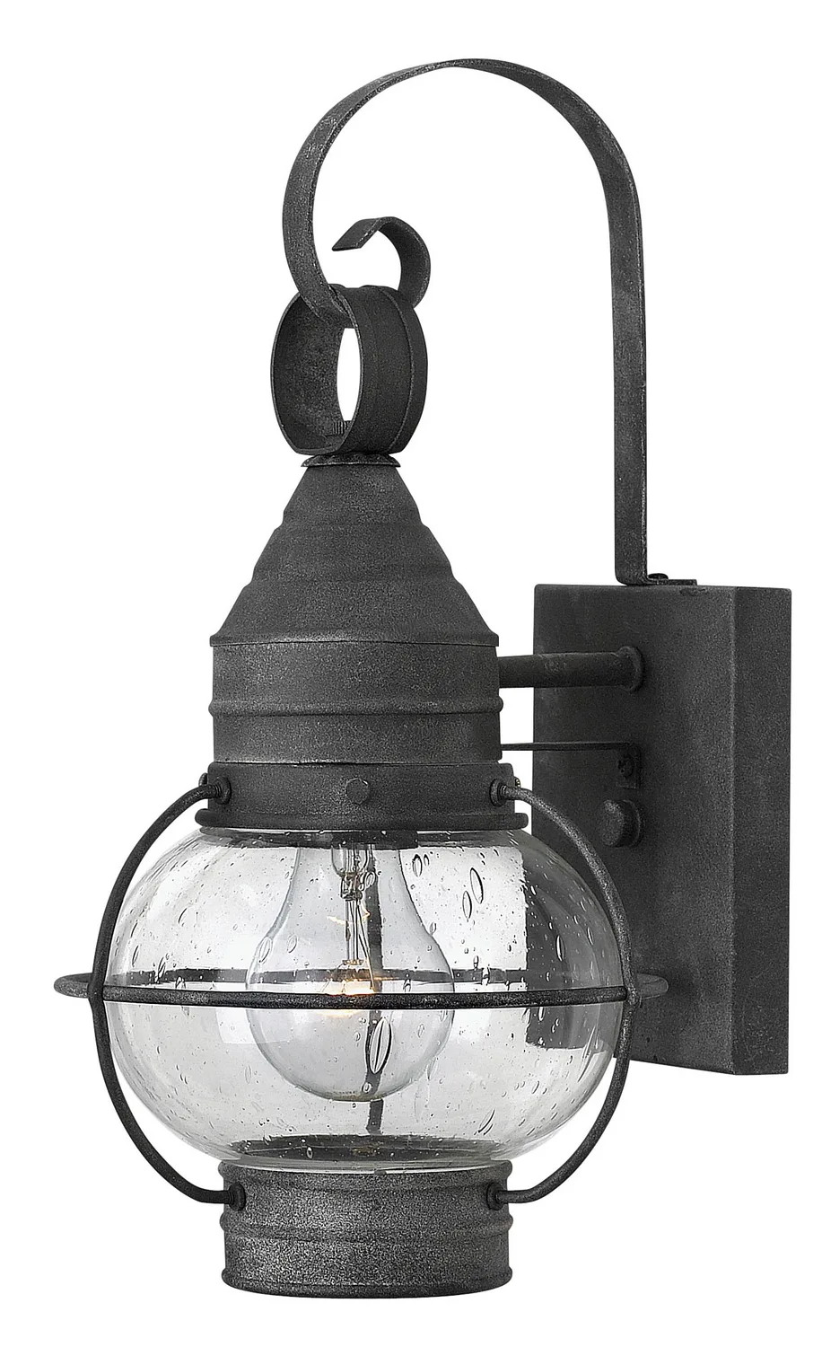 Cape Cod LED Wall Mount in Aged Zinc
