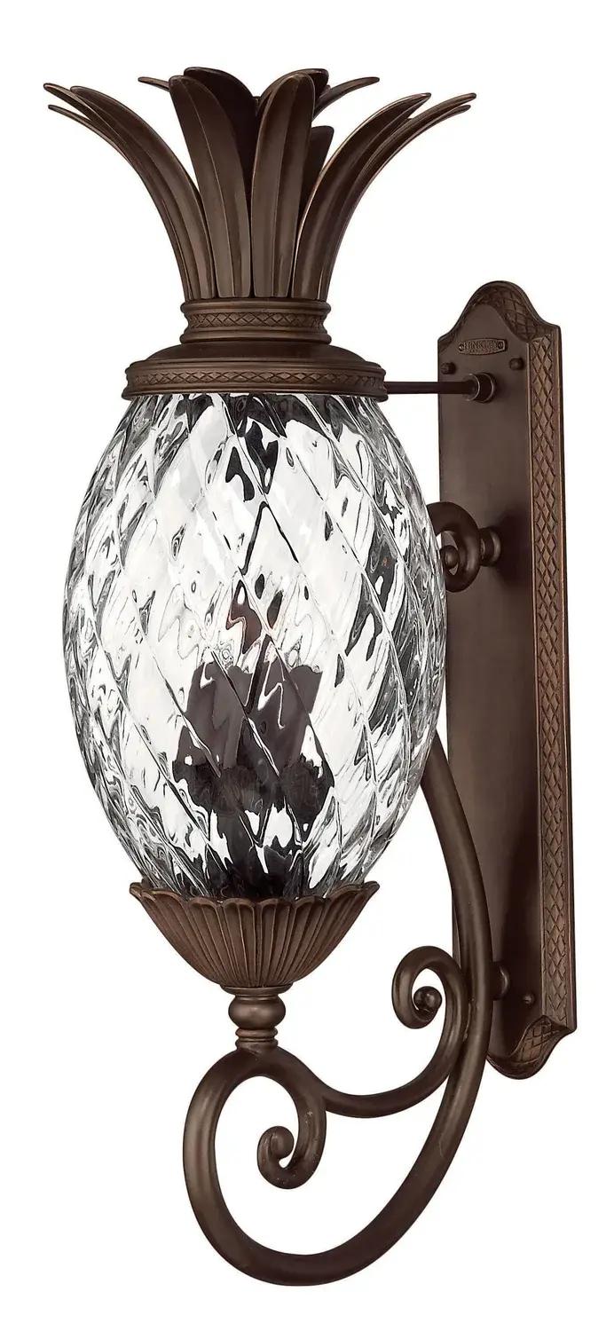 Plantation LED Wall Mount in Copper Bronze