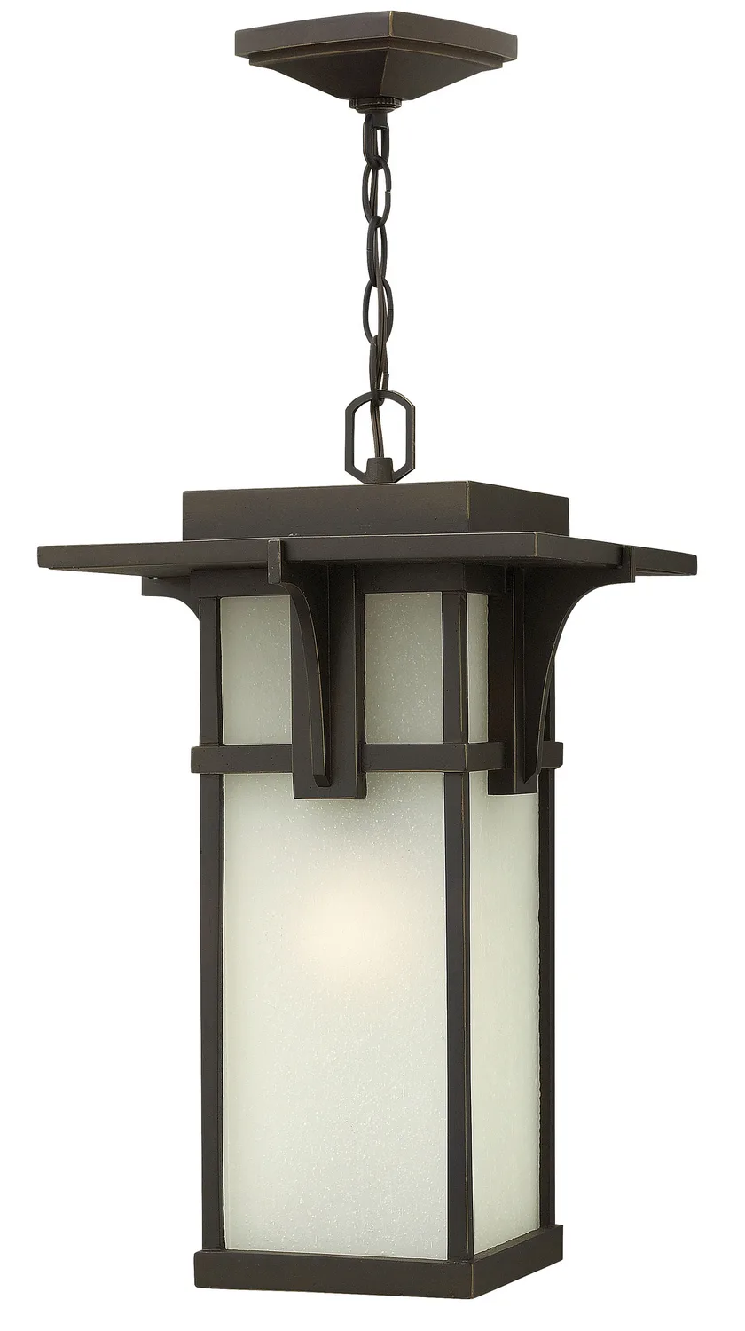 Manhattan LED Hanging Lantern in Oil Rubbed Bronze