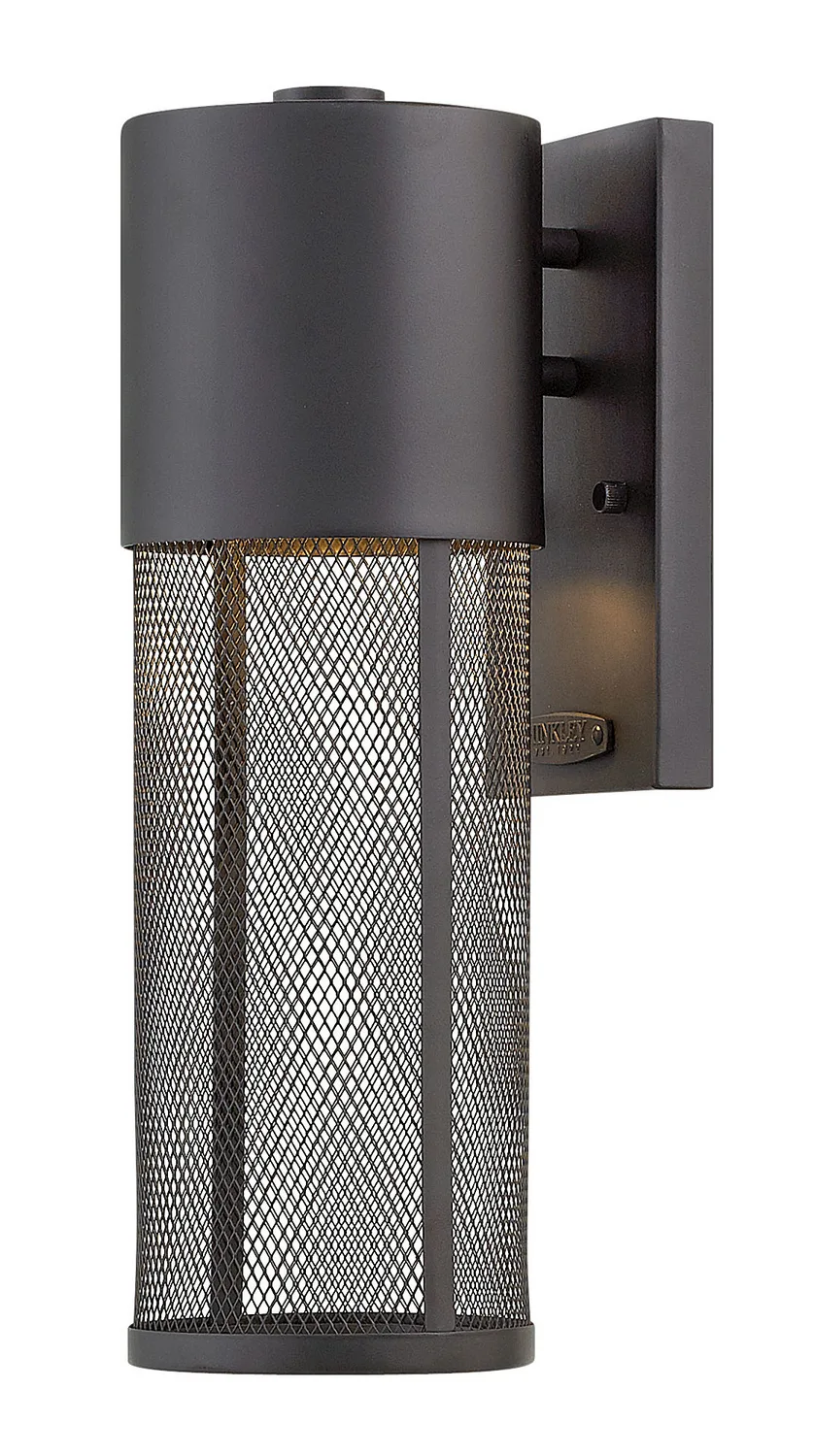 Aria LED Outdoor Wall Sconce in Black