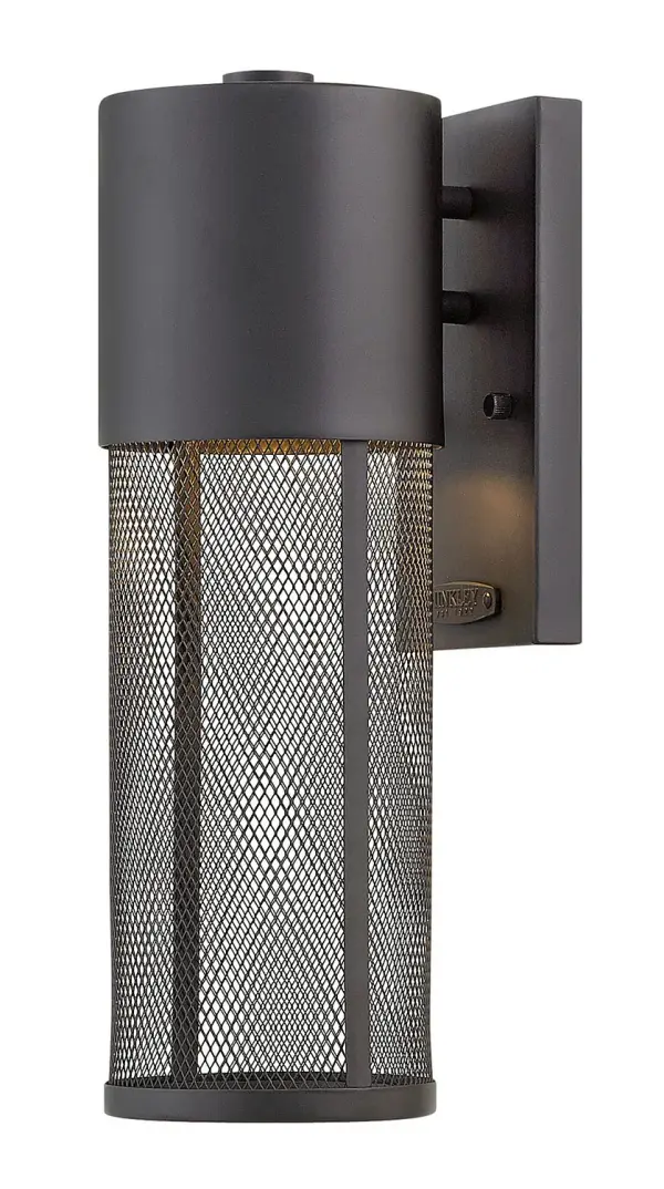 Aria LED Outdoor Wall Sconce in Black