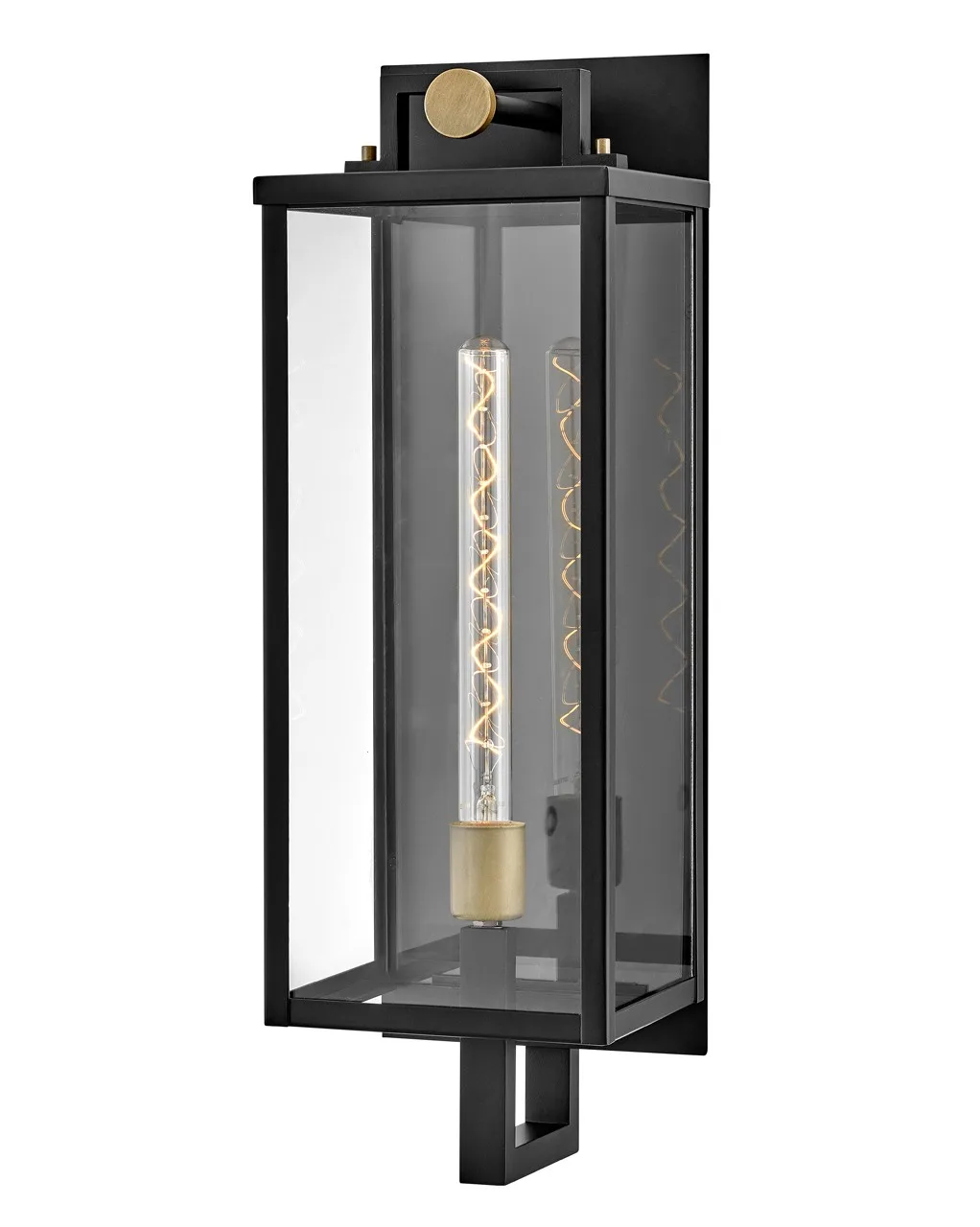Catalina LED Outdoor Wall Sconce in Black