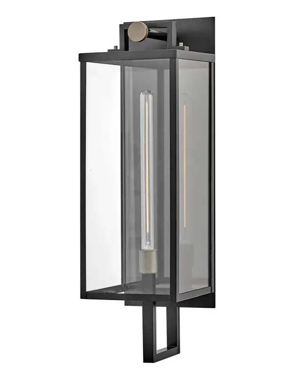 Catalina LED Outdoor Wall Sconce in Black