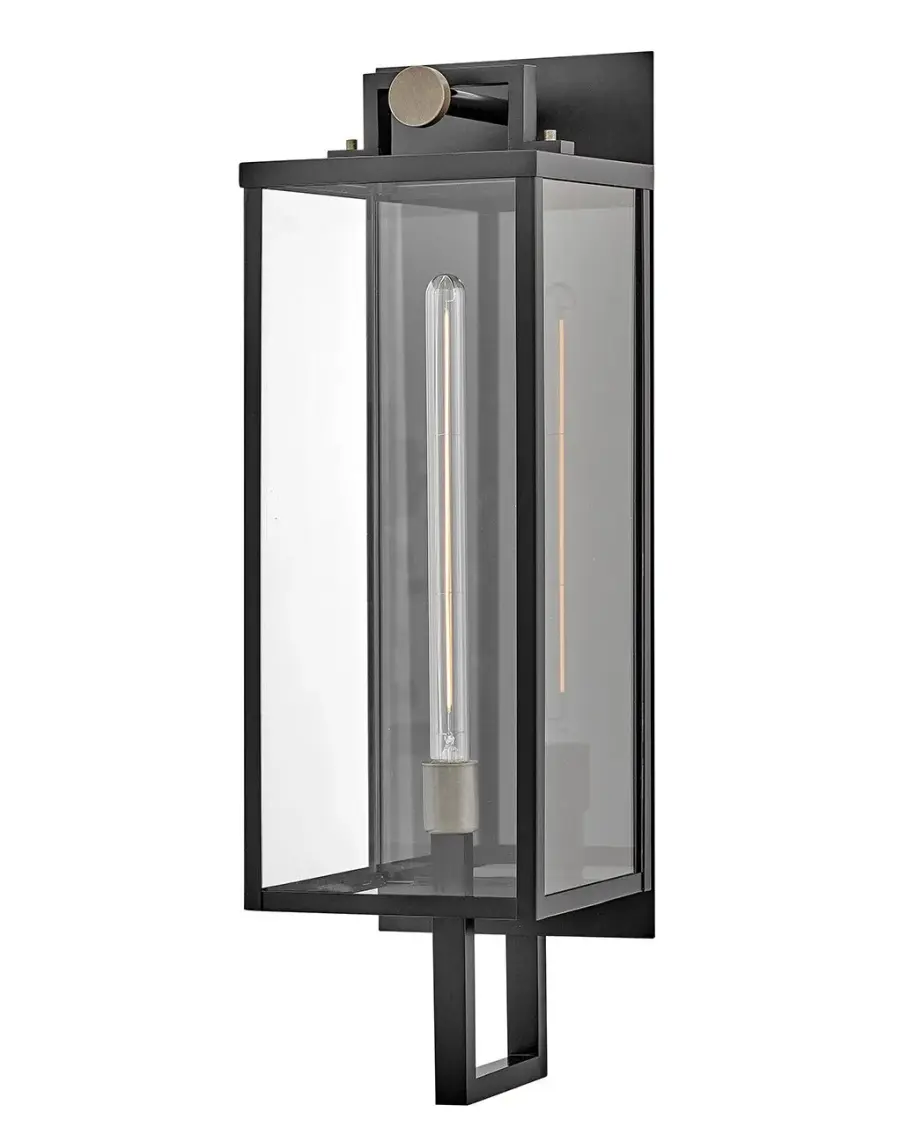 Catalina LED Outdoor Wall Sconce in Black